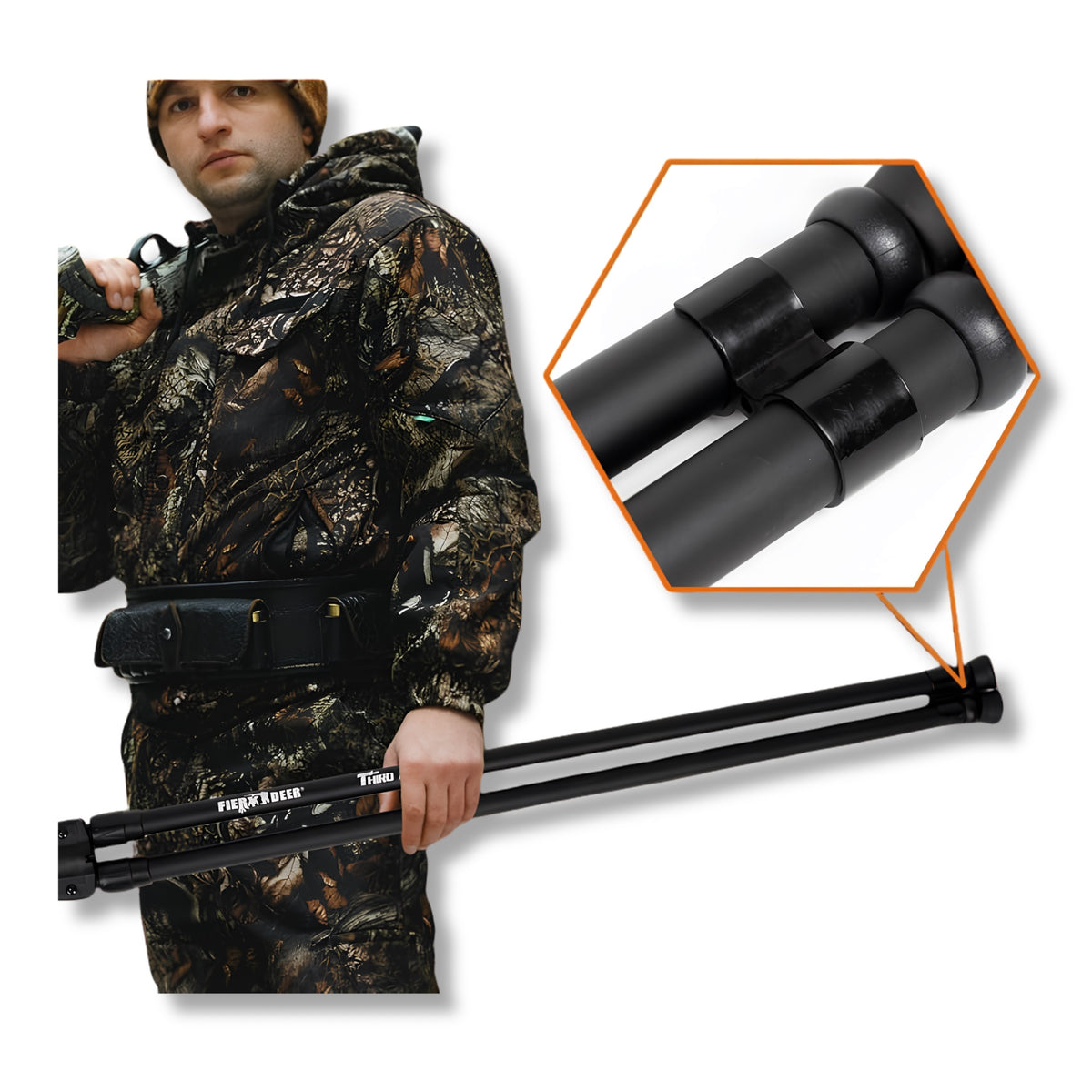 Bípode de tiro Fiery Deer