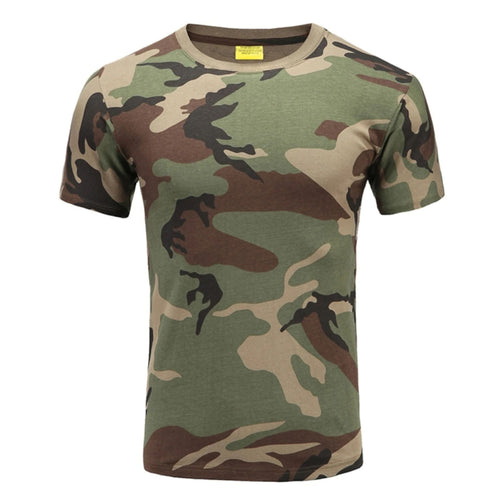 Remera de algodón Multicam