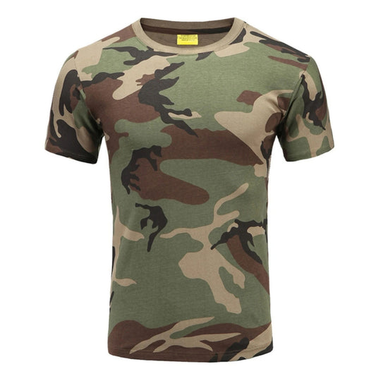 Remera de algodón Multicam