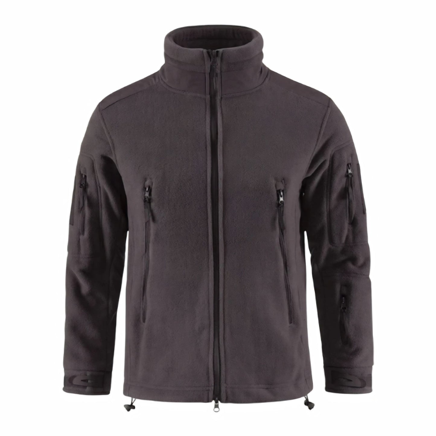 Campera Micropolar y Neopreno - Negro