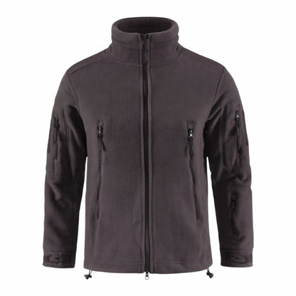 Campera Micropolar y Neopreno - Negro