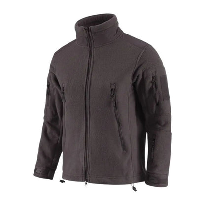 Campera Micropolar y Neopreno - Negro