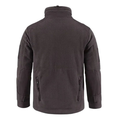 Campera Micropolar y Neopreno - Negro