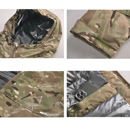 Campera Táctica de Invierno Aluminio Premium