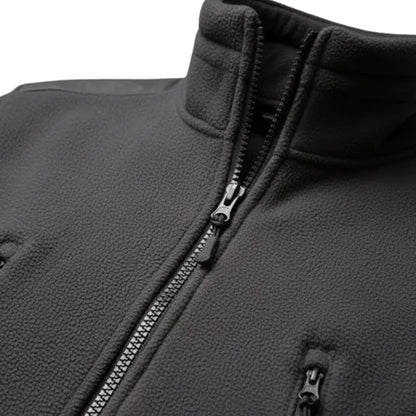 Campera Micropolar y Neopreno - Negro