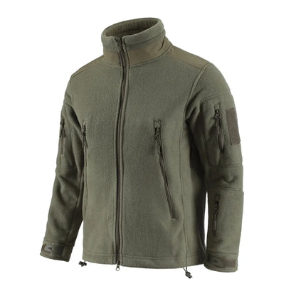 Campera Micropolar y Neopreno - Verde