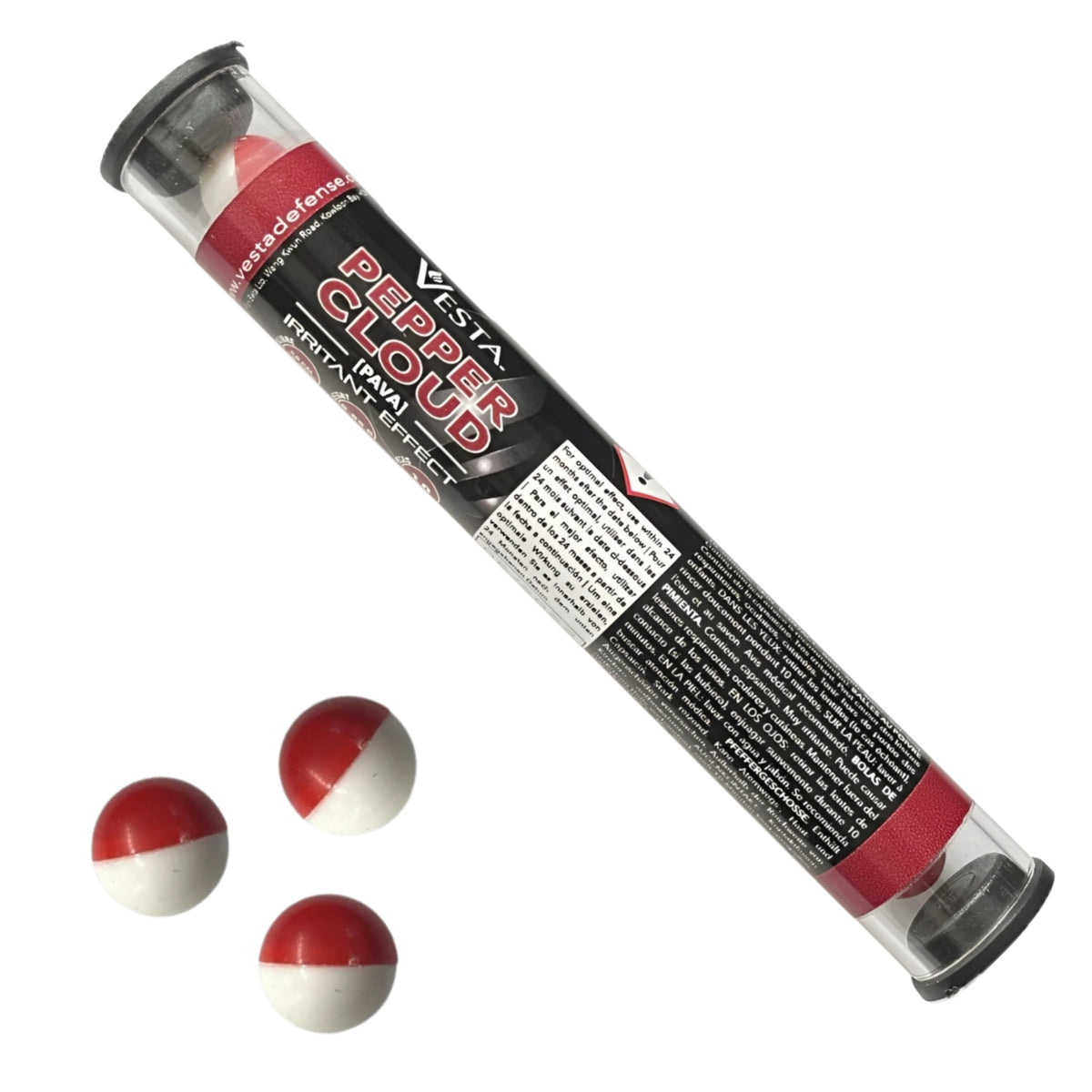 Balines .50 Pimienta x10