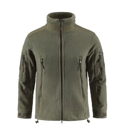 Campera Micropolar y Neopreno - Verde