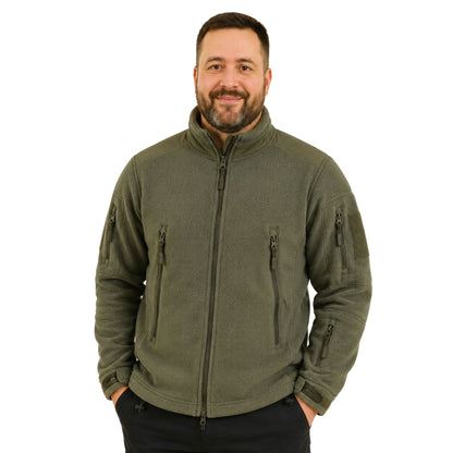 Campera Micropolar y Neopreno - Verde