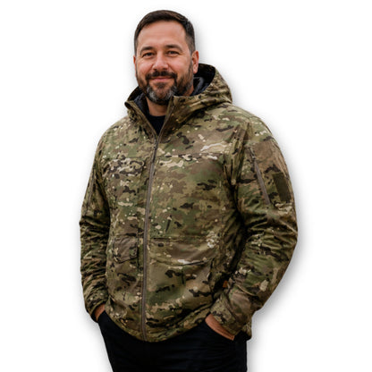 Campera Táctica de Invierno Aluminio Premium