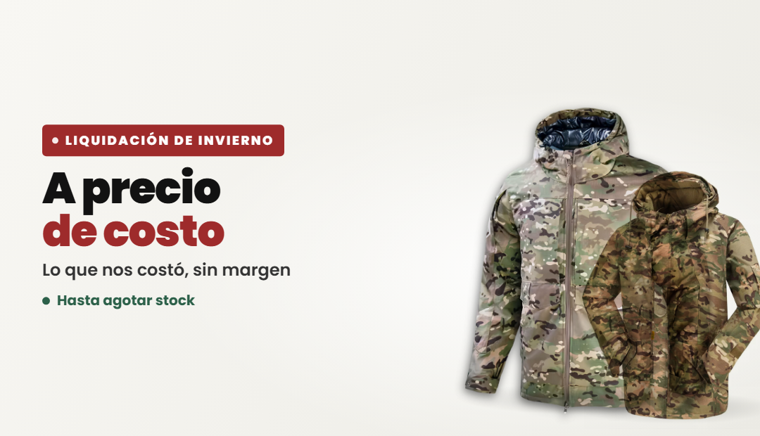 Liquidación de invierno a precio de costo (celular)