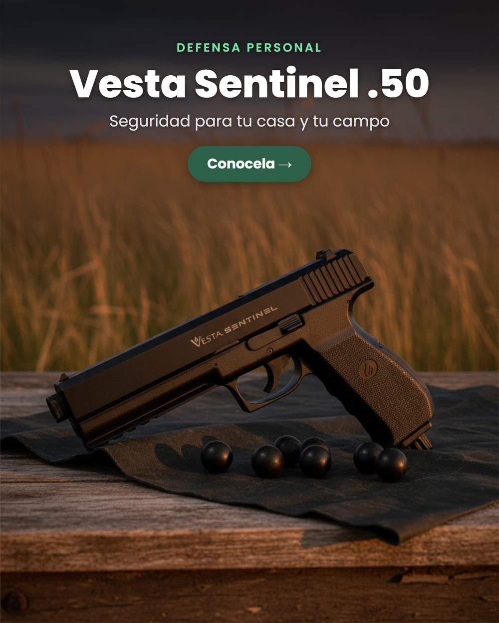 Banner Vesta Sentinel v2 celular
